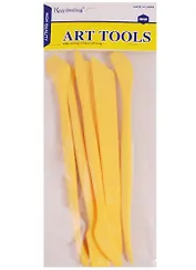 Набор стеков двусторонних для лепки, 6 шт в наборе, пластик