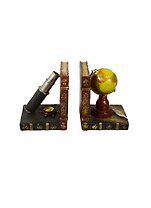 Сувенир Феникс Подставка-ограничитель д/книг Навигация (26,8*9,6*15,5 см (комплект из 2 шт.)), 361