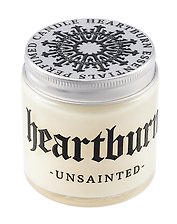 Свеча белая Unsainted (120мл) (Липа,лаванда,морская соль,хлопок) (CNDL-UNSNT-120)