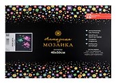 Набор для творчества Феникс+. Алмазная мозаика «Яркие цветы», 40 х 50 см, на подрамнике, с частичной выкладкой - 1