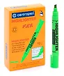 Текстовыделитель Centropen, Fax, зеленый 5 мм