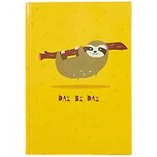 Книга для записей «Day by Day. Ленивец», 100 листов, А5