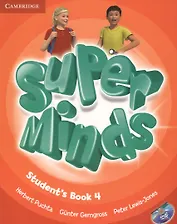 Super Minds. Level 4. Student's Book (+DVD) (книга на английском языке)