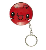 Шкатулка-брелок Мордочка (круглая) (металл) (4 см)