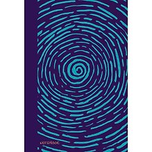 Записная книжка, Эксмо А5+ (167*246) 96л. Книги для записей Яркие штрихи (голубой) интегральная обложка ЕТИ59