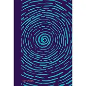 Записная книжка, Эксмо А5+ (167*246) 96л. Книги для записей Яркие штрихи (голубой) интегральная обложка ЕТИ59