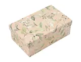 Коробка подарочная "Листья" 17,5*11*6,5