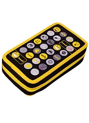 Пенал школьный 3 отделения "Smile"