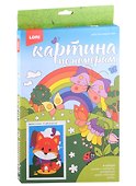 Картина-раскраска по номерам «Красная лисичка», Lori - 1