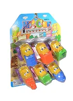 Набор инерционных машинок с глазками (1208-6) (6шт) (3+) (блистер)