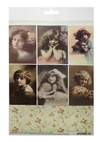 Декупажная карта Детки 4 (A4) (Karal671)