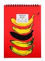 Скетчбук А5 40л "SKETCHBOOK. Banana brain", 100г/м2, евроспираль