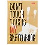 Скетчбук «Don't Touch», 80 листов, А5