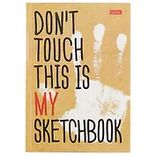 Скетчбук «Don't Touch», 80 листов, А5