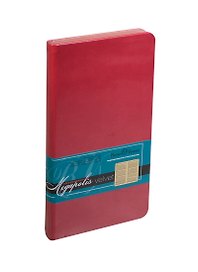 Еженедельник недат. А6 80л "MEGAPOLIS VELVET" фуксия, иск.кожа, тонир.блок, золотой обрез, ляссе, Bruno Visconti