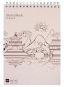 Скетчбук А5 60л "Дракон" 120г/м2, спираль