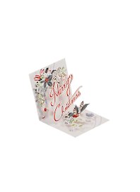 3D открытка С Рождеством (Merry Christmas) (мини) (TR228)