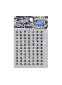 Набор д/творчества Стразы отдельные круглые средние Say it in crystals (1461-9/24) (белые)