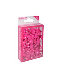 Кнопки "Сердечки" в ассортименте (100шт) (box)