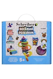 Конструктор-липучка «Веселый репейник» 267 деталей, Schreiber
