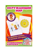Развивающие карточки "Окружающий мир"