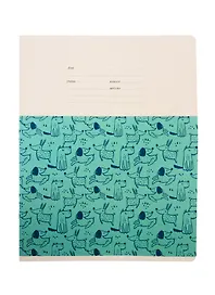 Тетрадь в крупную клетку BG «Kids pattern» в ассортименте, 12 листов