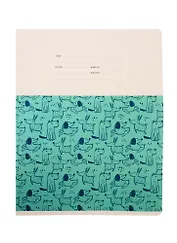 Тетрадь в крупную клетку BG, Kids pattern, 12 листов, в ассортименте