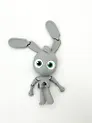 Фигурка 3D Зайчонок Скок (80005999) (6х9х2)