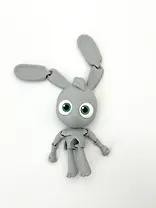 Фигурка 3D Зайчонок Скок (80005999) (6х9х2)