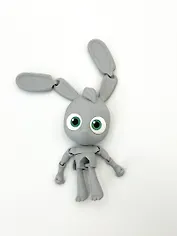 Фигурка 3D Зайчонок Скок (80005999) (6х9х2)