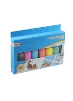 Набор д/творч. Краски витражные Котята (95180) (6цв.х20мл+трафареты) (Color Puppy) (3+) (упаковка)