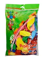 Шар надувной из латекса круглый (ассорти) (1 шт)