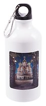 Бутылка с карабином СПб Петербург удивляет (металл) (500мл) (БМ2025-46)