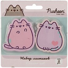 Ластик «Pusheen», Academy Style, 2 штуки