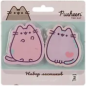 Ластики 02шт "Pusheen" фигурные, блистер