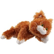 Мягкая игрушка Котик, лежебока