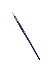 Кисть художественная Манеж, синтетика упругая, круглая, длинная ручка №10, Гамма