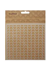 Трафарет, Шеврон 15,2*15,2см толщина 0,31мм