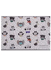 Альбом для рисования Unnika, "Звери-супергерои (графика)", А4, 20 листов, на скрепке