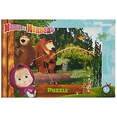 Пазл «Маша и Медведь» 120 элементов, Step puzzle - 0