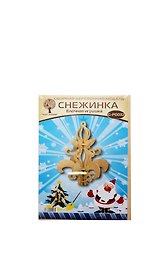 Сборная модель «Снежинка 2 (елочная игрушка)», Чудо-Дерево (G-PD032)