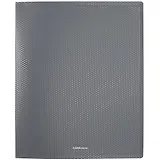Папка 2кольца А4 "Diamond Original" 35мм, пластик, серый, Erich Krause