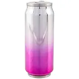 Термос в форме банки Цветной градиент (металл) (300мл) (12-16468-6631)