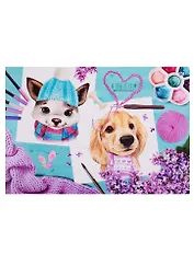 Альбом для рисования BG, "Люблю вязание", А4, 40 листов, на склейке, в ассортименте