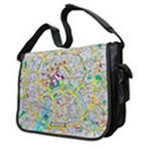 Сумка с картой (большая) (Москва) (Messenger Bag Large) (упаковка)