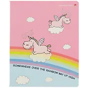 Тетрадь в клетку Альт, "Волшебные единороги", 48 листов, в ассортименте