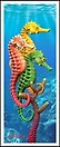 Закладка 3D Seahorses (Листопадова)
