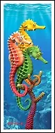 Закладка 3D Seahorses (Листопадова)