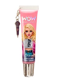 Блеск для губ с подвеской малиновый (Микрофон) (WOW) (4мл) (WOW00012p)