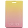 Чехол для карточек Цветной градиент Good luck (ДК2017-133)
